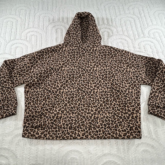 EDIKTED Leopard Magic 8 Oversized Hoodie Large NWT O-446 - Picture 10 of 10